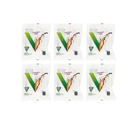 Hario 02 100-Count Coffee White Paper Filters 6-Pack Set (Total of 600 Sheets) (Japan Import)