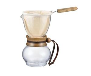 Hario 1-Piece 240 ml Glass Drip Pot, Natural