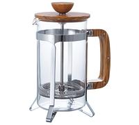 HARIO CD-Cafe Press-600ml Cafetière Press-Olive Wood-600ml, Glass