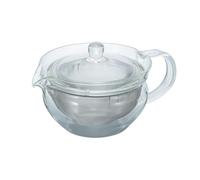 Hario CD Kyusu-Maru-450ml Cha Pot Kettle for Tea Chacha Kyusu-Maru with a Capacity of 450ml, Glass, Transparent
