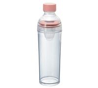 Hario Cold Brew Tea Portable Bottle, 400ml, Smoky Pink