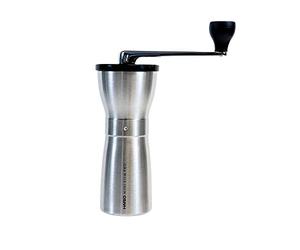 Hario | Mini Mill Slim Pro Kaffeemühle | Mit Keramikmahlwerk | Silber | MMSP-1-HSV