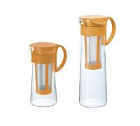 Hario Mizudashi Cold Brew Coffee Pot (0.6 or 1 Litre) - Brown, Mocha, Red