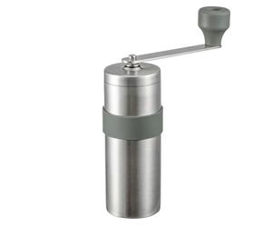 HARIO O-VMM-1-HSV V60 Metal Coffee Grinder, 0.6 oz (17 g), Silver, Made in Japan