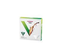 HARIO Paper Coffee Filters for V60 Dripper, Compatible with Size 01, White, 40 Pack, 1-40 Pieces