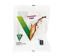 HARIO Paper Coffee Filters for V60 Dripper, Compatible with Size 02, W