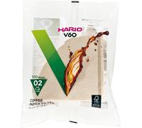 HARIO Paper Coffee Filters for V60 Dripper, Compatible with Size 02, White,...