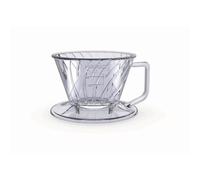 Hario Pegasus Flat Bottom Dripper, Size 01, Clear
