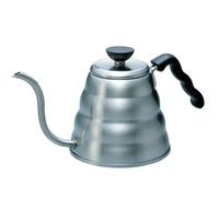 Hario V60 "Buono" Drip Kettle Stovetop Gooseneck Coffee Kettle 1.2L, Stainless Steel, Silver