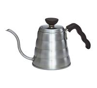 Hario VKBR-70HSV Gooseneck Coffee Kettle, Main Body/Lid: Stainless Steel Knob/Handle: Phenolic Resin, Silver