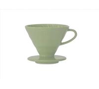 Hario V60 Ceramic Coffee Dripper Smokey Green - Size 02