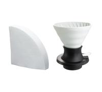 HARIO V60 Ceramic Immersion Dripper Switch, 200ml White