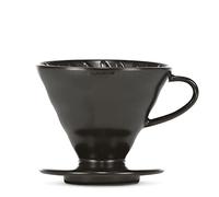 Hario V60 Coffee Filter/Hand Filter Porcelain Size 02 Matte Black