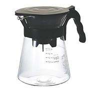 Hario V60 Drip-In Server | V60 All In One Drip Coffee Kit With Coffee Dripper, Server and Filters, Black, Size 02