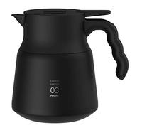 Hario V60 Insulated Metal Server Plus, 800ml, Black