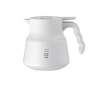 Hario V60 Insulated Stainless Steel Server, 600ml, White