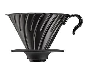 HARIO V60 Metal Coffee Dripper, 02 Matte Black