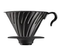 HARIO V60 Metal Dripper Matte Black (Size 02)