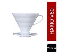 Hario V60 Plastic Coffee Dripper White - Size 02 VD-02W