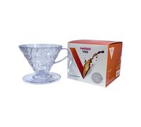 Hario V60 Plastic Coffee Dripper, 02, Clear