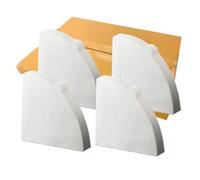 HARIO V60 VCF-02-40W-4S-AZ+ Paper Filter 02 W, White, 1-4 Cups, 160 Pieces, 40 Sheets x 4 Pieces, Nekoposu Delivery, Made in Japan