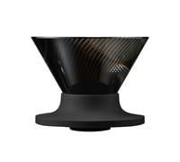 HARIO V60 VDN-01-B Dripper NEO for 1-2 Cups, Tritan Resin, Spiral Rib, Black, Made in Japan