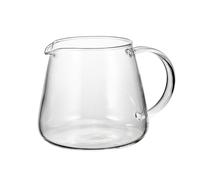 HARIO VBS-60 V60 Barista Server, 600 Clear, 20.3 fl oz (600 ml), for 1-5 Cups, Microwavable, Made in Japan