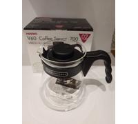 HARIO VCS-02 B Coffee Server 700 V60-02 size Microwave-700ml, Glass 1-5 Cups