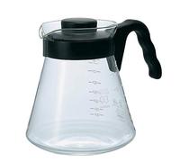 Hario VCS-03B 1000 ml 1-Piece Glass Coffee Server, Black