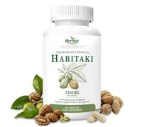 Haritaki Capsules 1500mg - Pure Terminalia Chebula Ayurvedic Herbal Supplement for Gut Detox & Digestive, Immune Health Support - 90 Vegan Capsules