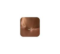 HARJJME Cross Necklace Gold Silver Necklaces for Women 14K Gold Plated Dainty Choker Necklace Chain with Cross Pendant Charm Personalised Jewellery Gifts for Teenage Girls