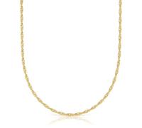 HARJJME Gold Silver Necklaces for Men Girls