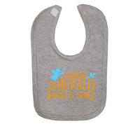 Hark The Herald Angels Sing [BCX] Cotton Baby bib - Grey