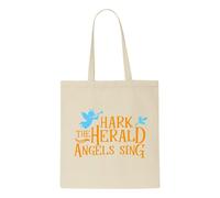 Hark the Herald angels sing [BCX] tote style shopping bag - natural