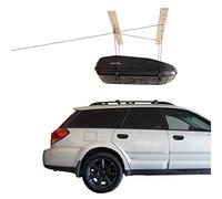 HARKEN - Cargo Box Overhead Garage Storage Hoist, Self-Leveling, Safe Anti-Drop System, Easy One-Person Operation, Smart Garage Organization