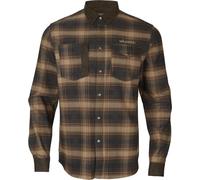 Harkila Aivak Shirt Men's Long Sleeve Check Burgundy Hunting Shooting RRP£94.99