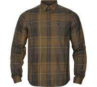 Harkila Akse L/S Shirt Willow green check | BushWear