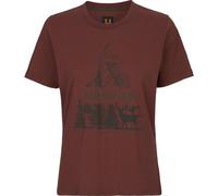 Harkila Härkila Nature S/S T shirt W Hot Chocolate