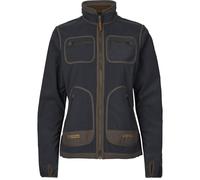 Harkila Ladies Kamko Fleece Jacket Green/Deep Well Purple Shooting Hunting