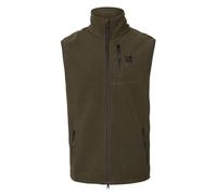 Harkila Mens Anniversary Fleece Waistcoat Willow Green Shooting Hunting Country