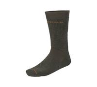 Harkila Mens Pro Hunter 2.0 Short Socks - Willow Green/ Shadow Brown
