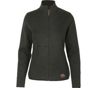 Harkila Metso full zip Women Willow green Stylish, warm garment made from a Te