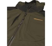 Harkila Mountain Hunter Hybrid jacket Willow green. Green C48 Outers and Mid