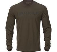 Harkila Mountain Hunter L/S t shirt Hunting green/Shadow brown Flat lock stitc