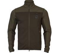 Harkila Olaf fleece jacket Shadow Brown/Forest night X-LargeX-Large