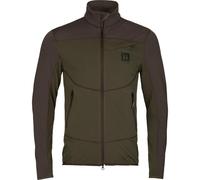 Harkila Olaf fleece jacket Willow green/Shadow grey