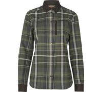 Harkila Pajala L/S shirt W Olive check