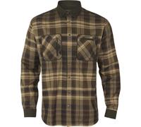 Harkila Pajala shirt Beige w/brown