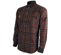 Harkila Pajala Shirt Red Check Cotton Flannel