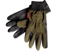 Harkila Pro Shooter Gloves Green Gore Windstopper Leather Palm Hunting